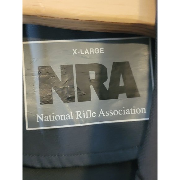 NRA Full Zip Lightweight Jacket Soft Shell Member Black Size‎ XL Men's Pockets - Picture 8 of 10